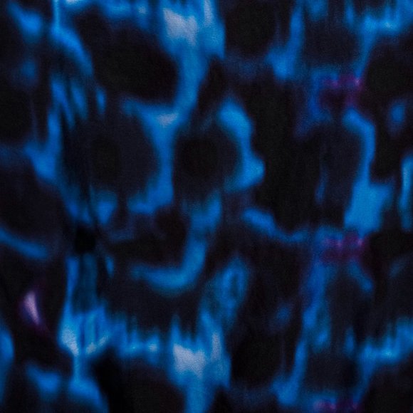 Erdem Abstract Blue Print Shift Knee-Length Dress - Picture 6 of 9